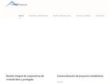 Tablet Screenshot of cgrupoinmobiliario.com